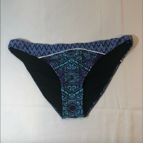 NEW Red‎ Carter Allover Print Bottom Blue/Purple - Picture 1 of 8